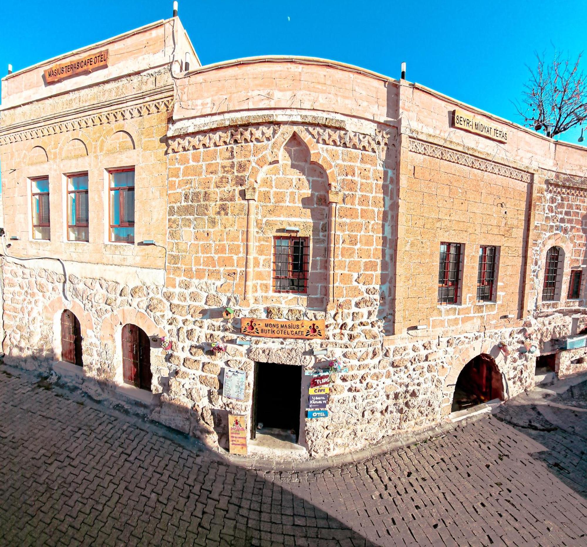 Midyat Mons Masius Hotel Teras מראה חיצוני תמונה